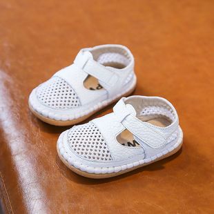 新品巴拉巴拉夏季男童凉鞋2024新款1-3岁宝宝学步鞋软底透气女婴