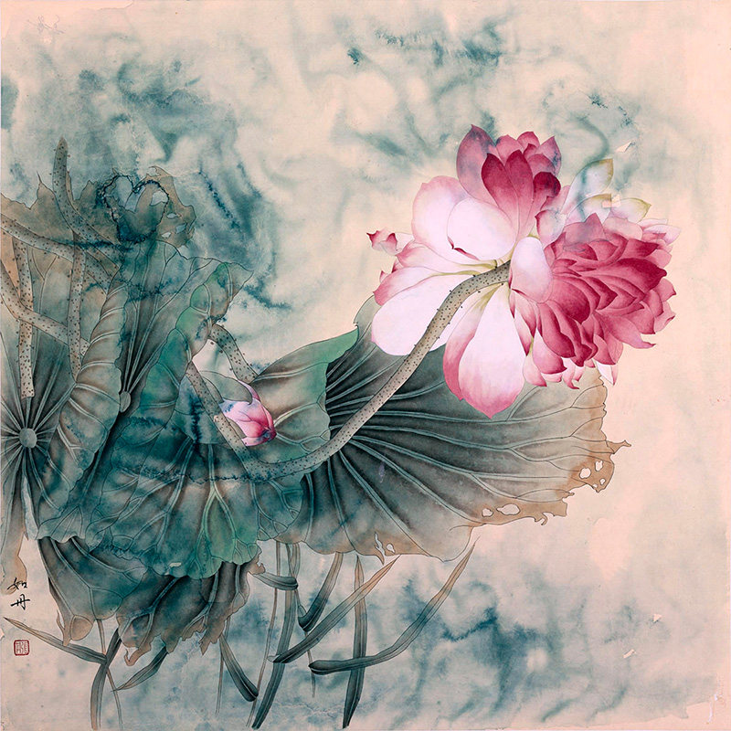 鲁迅美院 张丹《逸香》辽宁美协会员