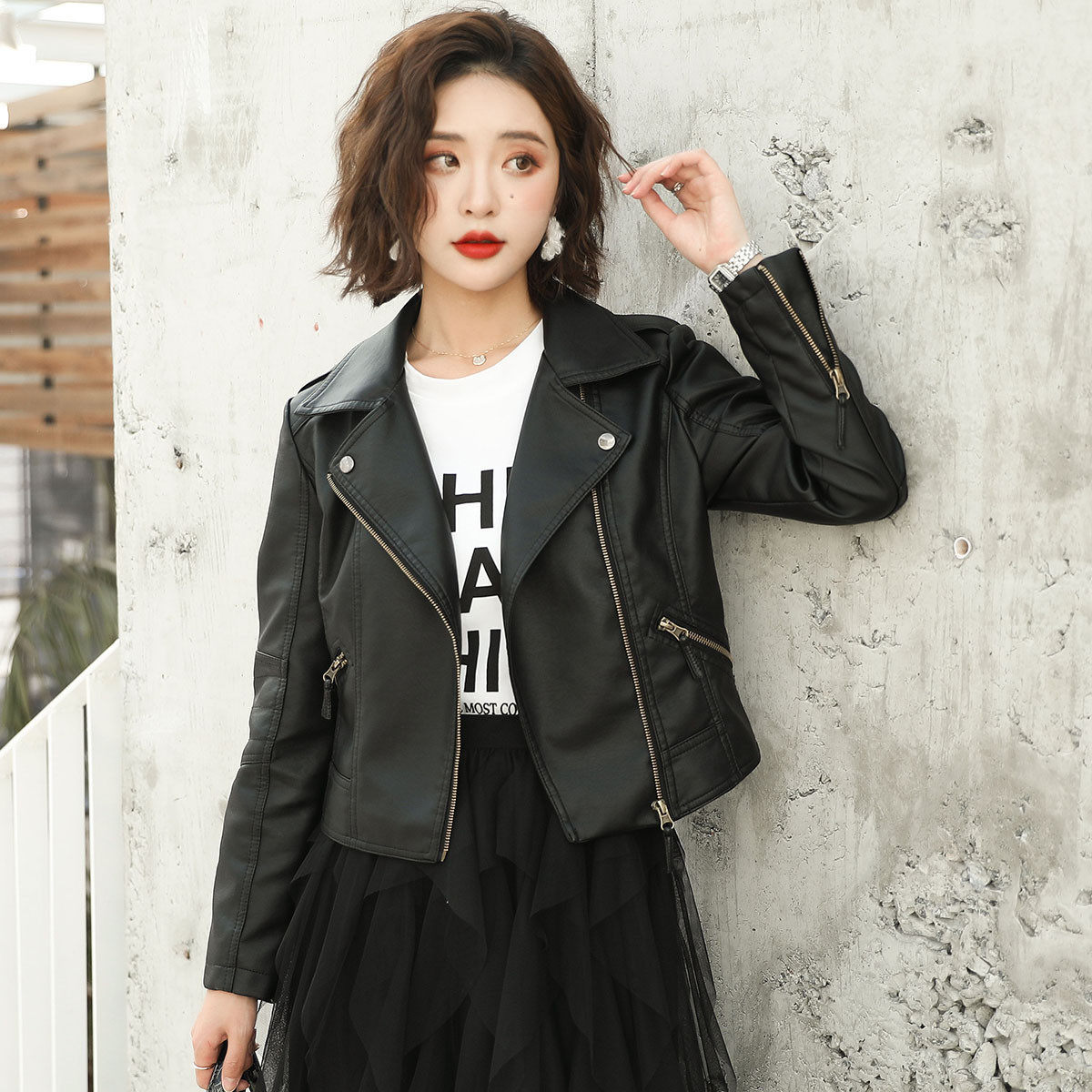 特价小外套女春秋 短款 帅气小西装