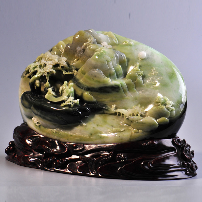 《大展鸿图》独山玉精品摆件