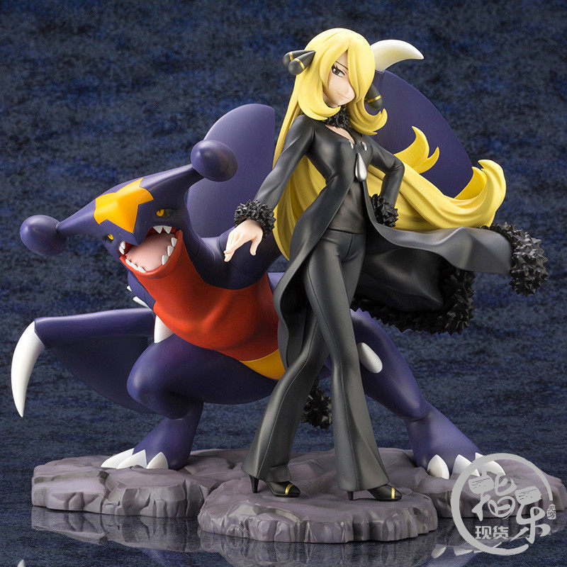 寿屋pp953精灵宝可梦口袋妖怪珍珠希罗娜竹兰烈咬陆鲨手办