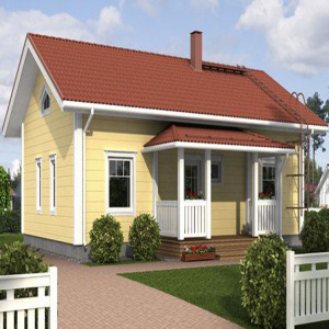 新乡乡村农庄户外小木屋别墅庭院定制小型木房子设计组装移动木房