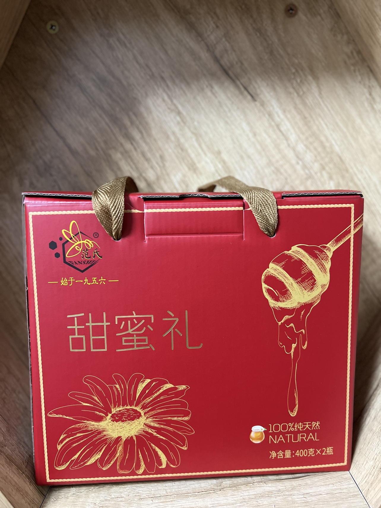 范氏蜂蜜礼盒 400g槐花枣花椴花任选两种 百分百纯土蜂蜜