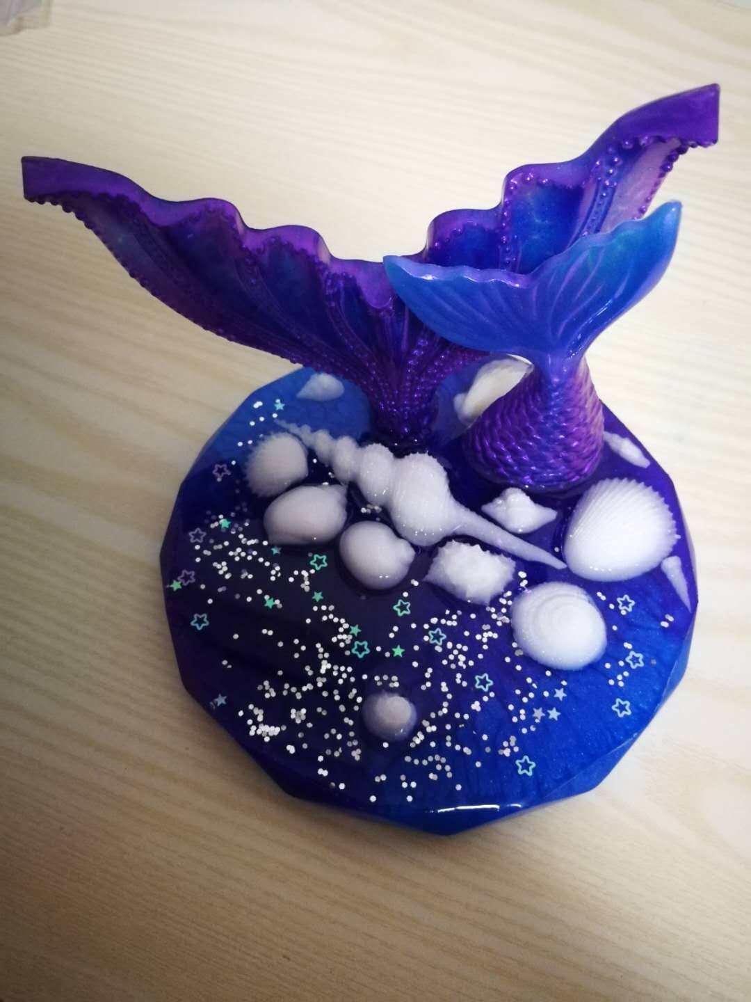 特价水晶滴胶成品_自制手工diy水晶滴胶手机支架立体摆台工艺品成品可