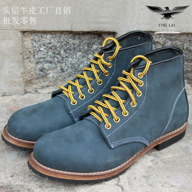 Martin boots for men and women red manual P.SEBAGO Red red winq Engraved Red Wings genuine leather Locomotive shoesin the Men's Shoes, Boots category - from Buy2taobao.com to provide professional Taobao agent buy service