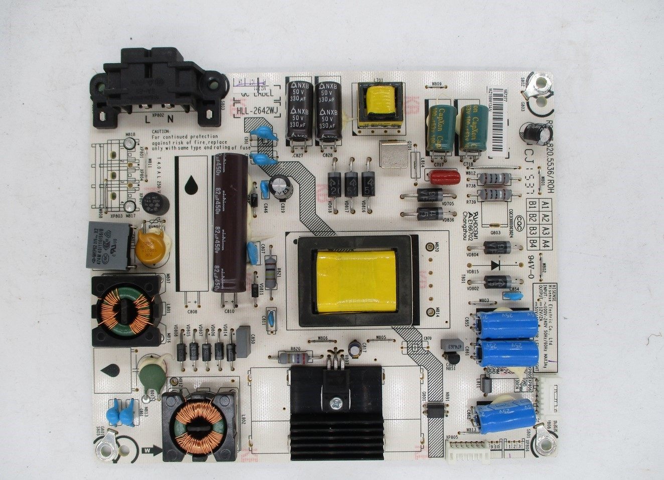 原装海信led32ec260jd电源rsag7.820.5536roh7针4针电视显示屏