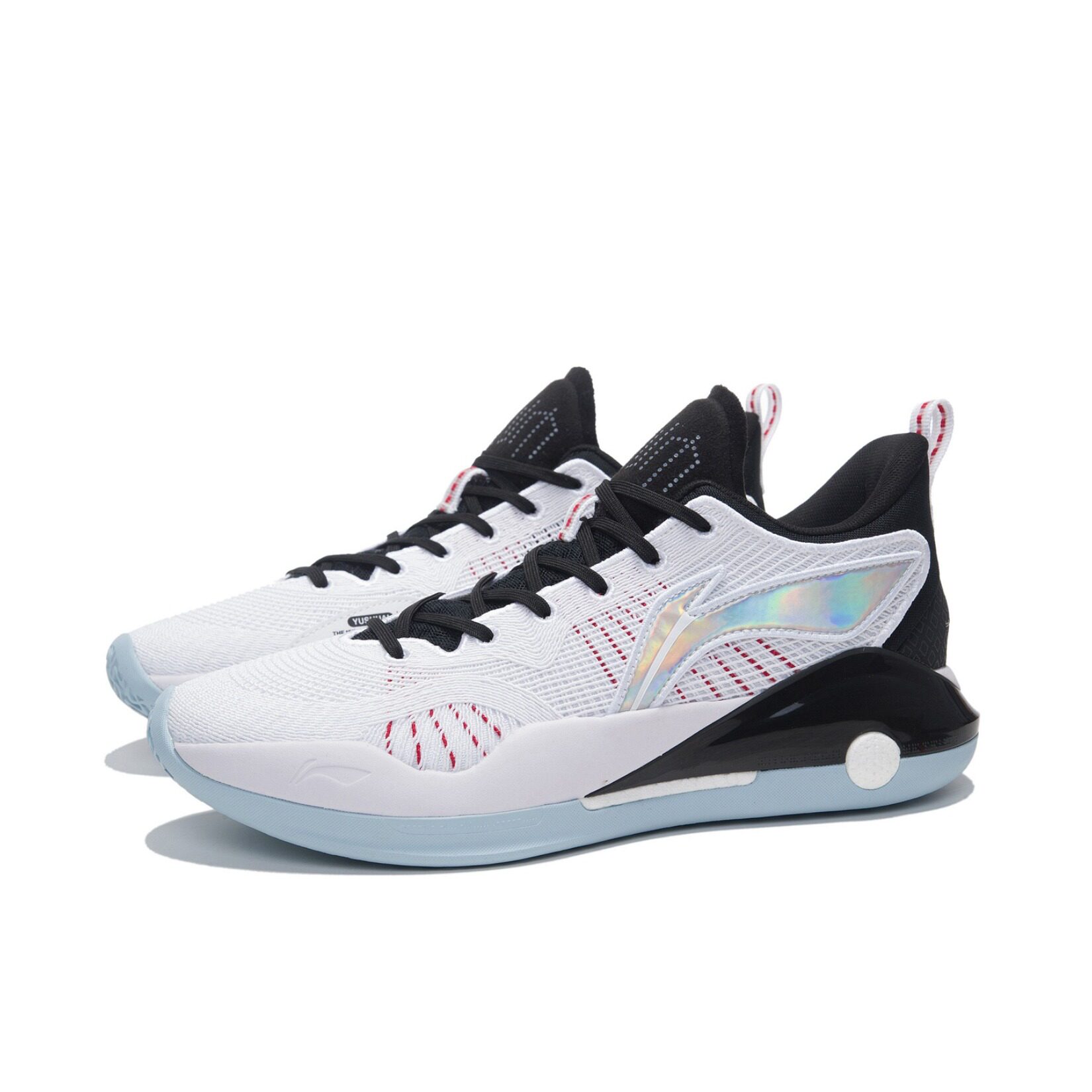 李宁驭帅15篮球鞋男2022春季新款减震回弹专业高帮运动鞋abas007