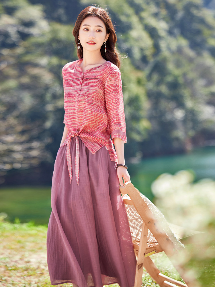 素订原创棉麻连衣裙-特价促销-优惠券领取-价格|多少