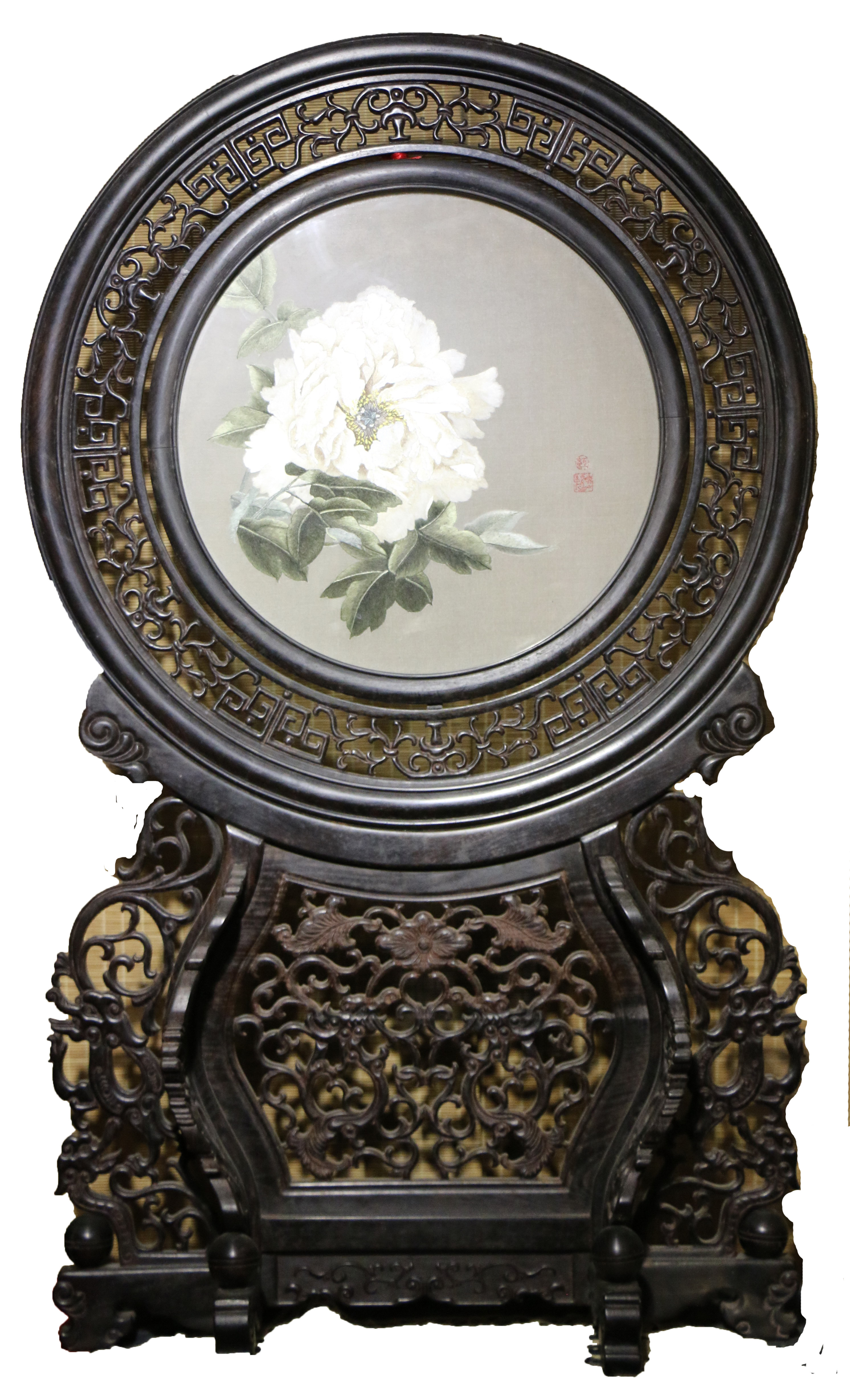 金家虹 《冷香》浙江省工艺美术大师工作室作品