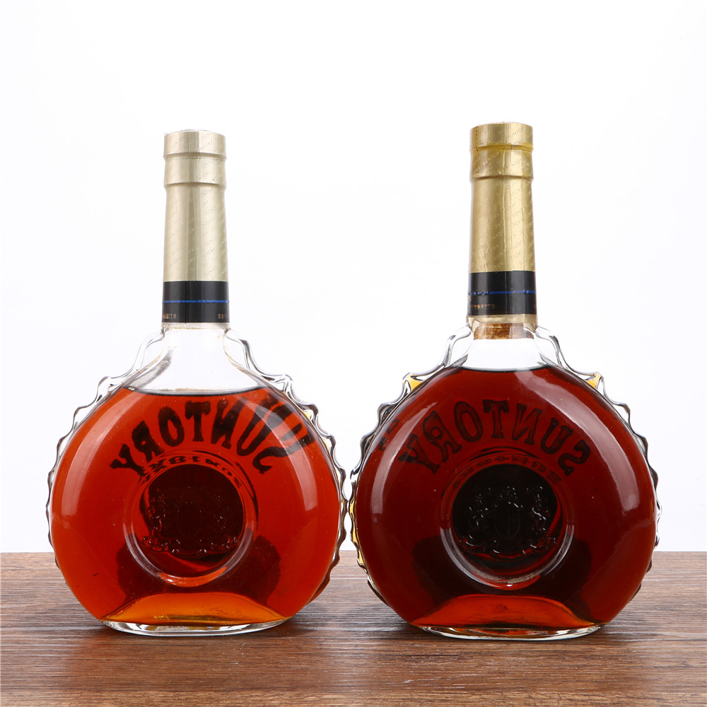 53/约2000年代三得利xo白兰地40度700ml2瓶老洋酒