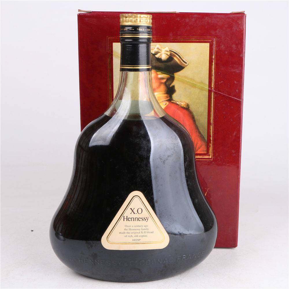 【即刻拍】80年代青瓶2斤轩尼诗xo 40度1000ml*1瓶