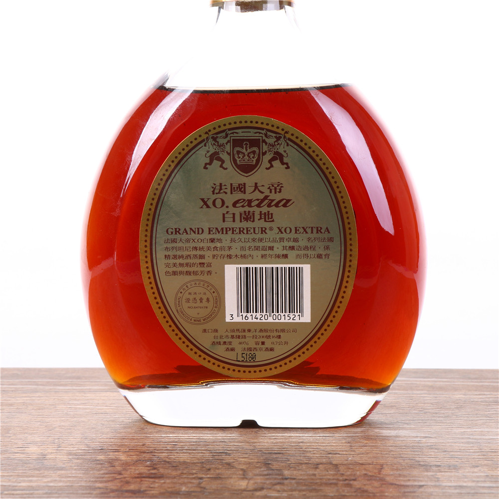 76/2000年代法国大帝extra xo白兰地40度700ml