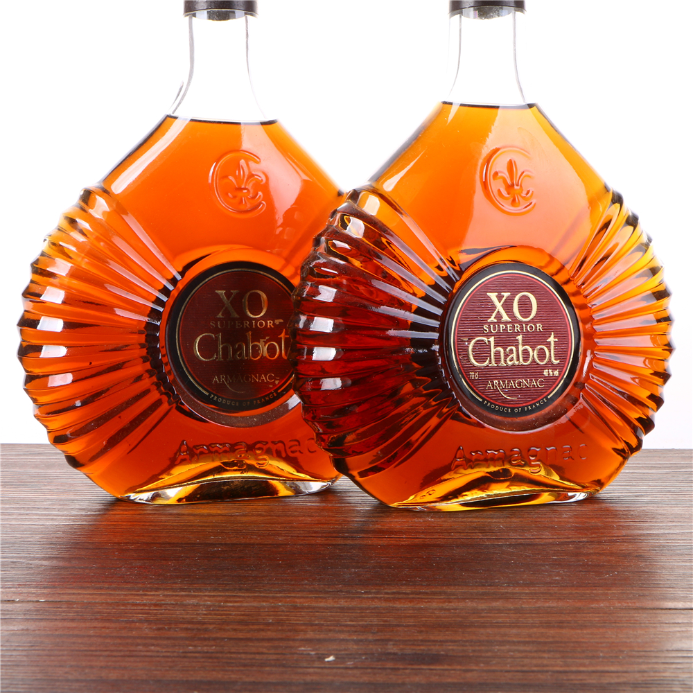 59/90年代嘉宝xo雅玛邑白兰地40度700ml4瓶老洋酒