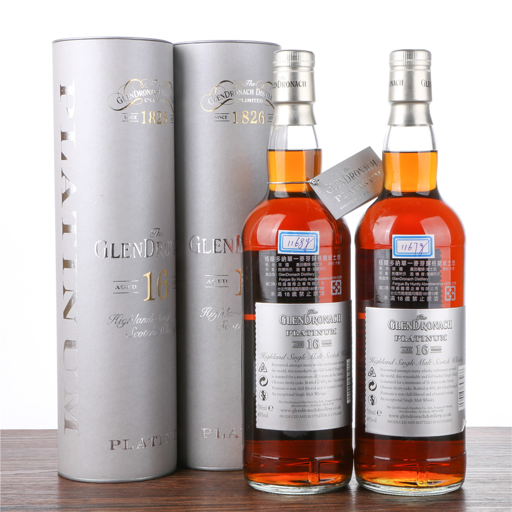 68.格兰多纳16年纯麦芽威士忌 48度700ml*2瓶