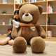 可爱熊毛绒玩具抱抱熊泰迪熊熊猫公仔狗熊布娃娃女友生日礼物儿童