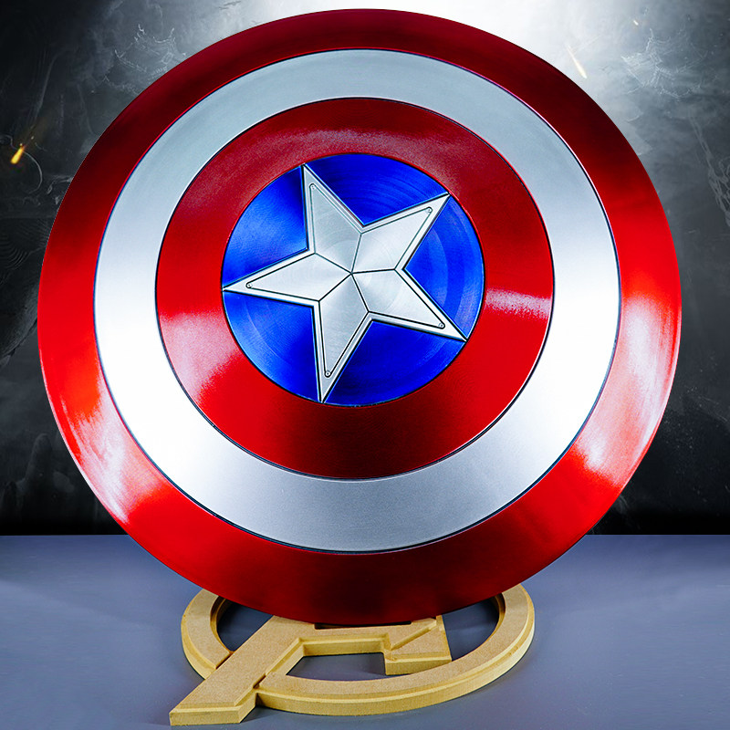 复联4美国队长盾牌1比1手持挂件塑料玩具礼物武器家装饰品墙面