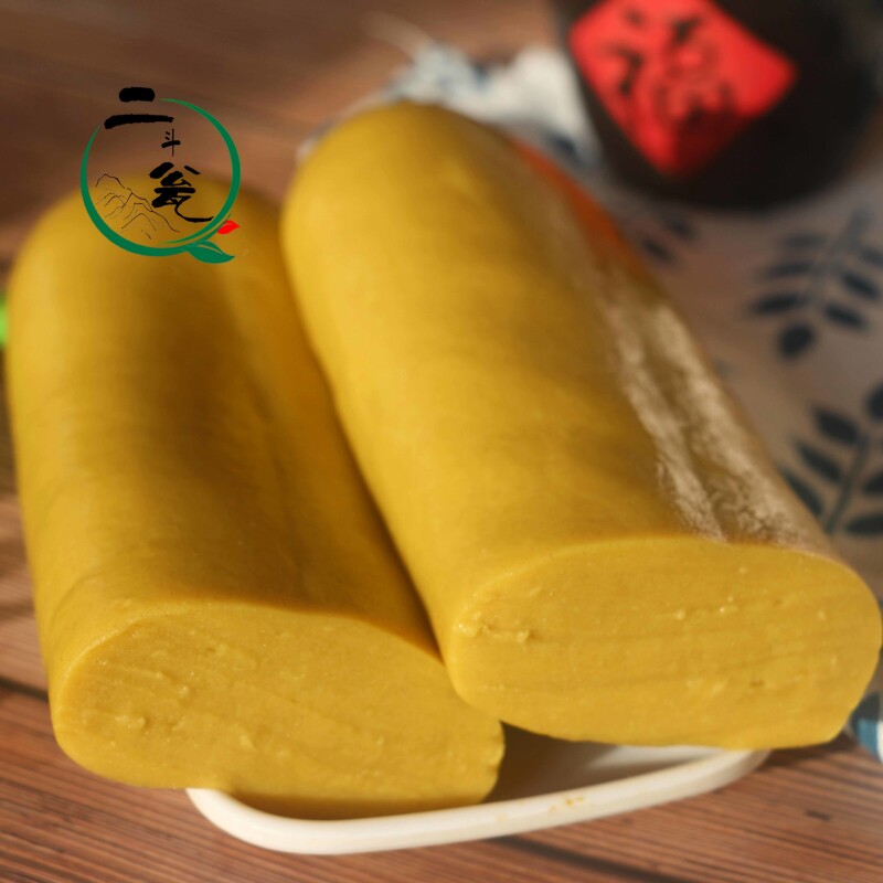 山西特产新黄米面年糕黏糕纯黍米面素糕手工现做现发500克包邮