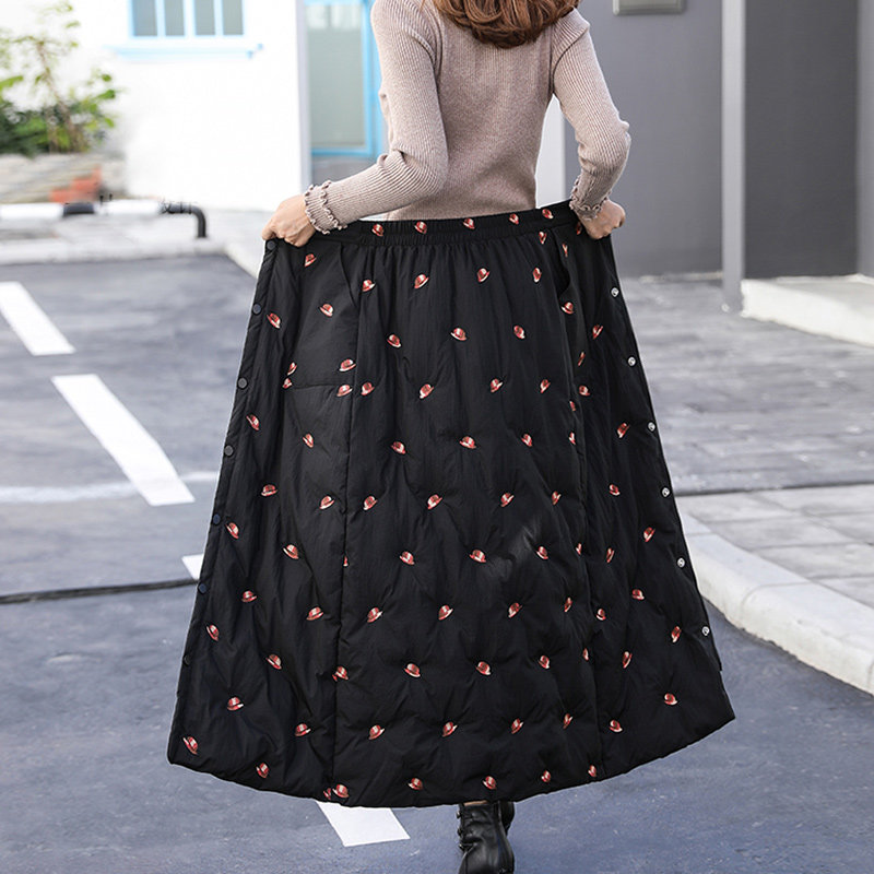 羽绒裙女长款 冬季 一片式大额优惠券