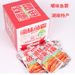 湖南益阳特产显峰嚼味渔霸香辣小鱼仔小鱼干毛毛鱼休闲零食16g