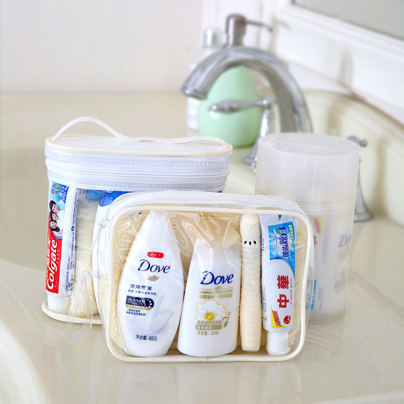 热销洗漱旅行装小样套装_全套旅行装便携洗漱用品洗护套装可带上飞机