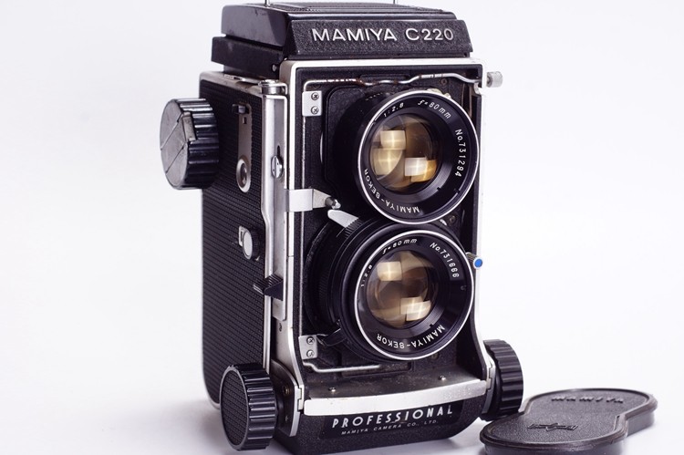 (今日10折)玛米亚 mamiya c220 80 2.8 蓝点 镜头 双反 中画幅 胶片相
