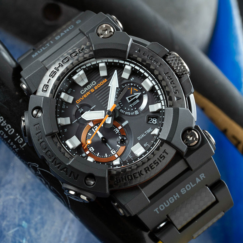 卡西欧gwf-a1000xc-1a/1a2/1a/1a4电波200米防水七代蛙人手表男