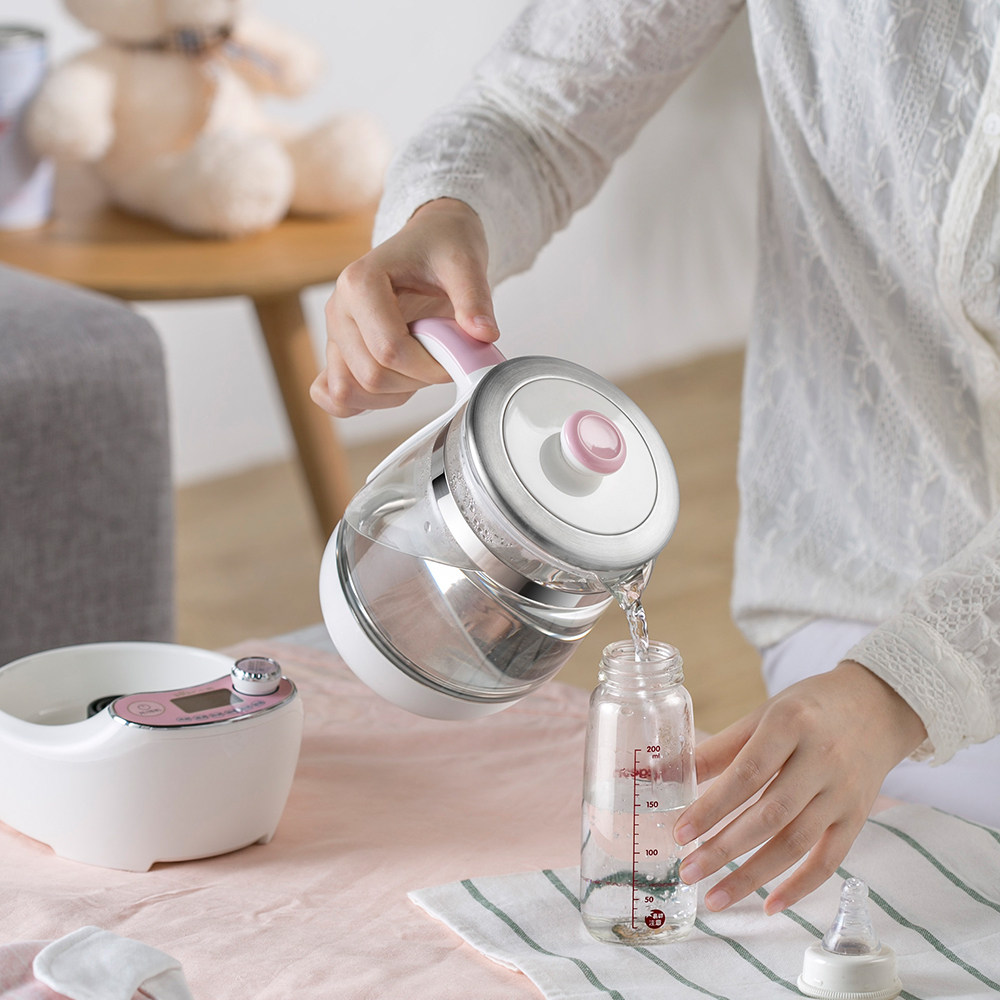 小熊宝宝恒温调奶器玻璃电水壶婴儿冲奶机泡奶粉多功能暖温奶器