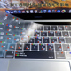 适用Mac苹果Macbook12/air13/pro13.3/14/15/16快捷键OS键盘膜TPU