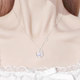 999纯银月光蝴蝶项链女轻奢小众设计感高级锁骨链不掉色生日礼物