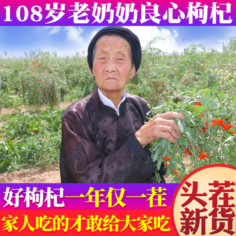 宁夏正宗枸杞苟杞子茶免洗特级天然中宁农家枸杞茶王纯男肾480g