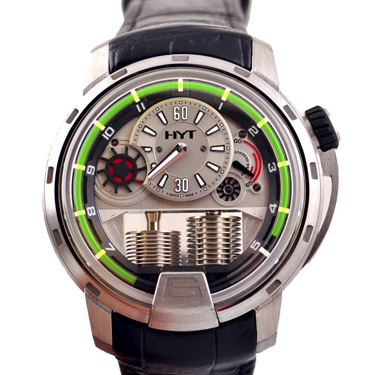 [9.5新]hyt t1钛合金手动机械男表