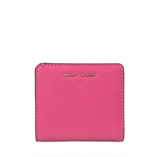 愛馬仕皮帶證書 Marc Jacobs Bicolor 折疊皮夾多槽錢包證件袋女 JAC007041 愛馬仕皮帶價格