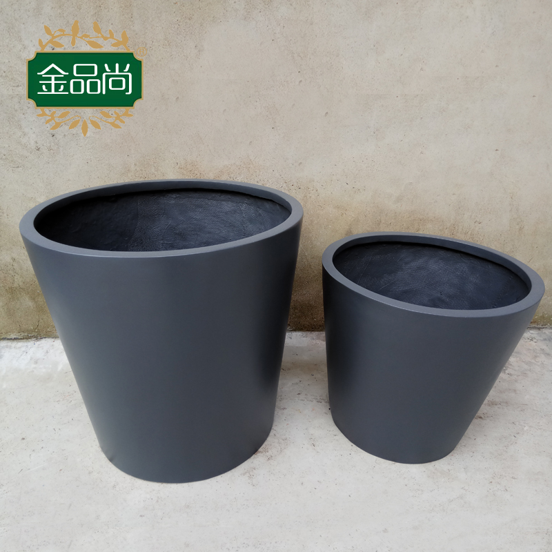 圆形大玻璃钢花盆商场园林绿化户外庭院设计摆件树脂花箱 62633A|msdalam kategori Aksesori rumah, pasu/bunga/bunga tiruan/perhiasan imitasi, bunga/pasu, flowerpot - dari Buy2taobao.com untuk memberikan perkhidmatan ejen Taobao profesional membeli