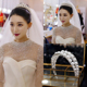 新娘珍珠发箍头饰韩式简约串珠皇冠婚纱礼服写真拍照配饰2024新款