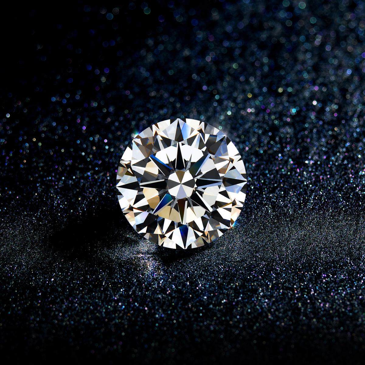 佐卡伊 gia证书0.8克拉h色vvs1净度圆形钻石 gia裸钻