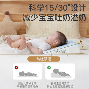 婴儿枕头多功能防吐奶斜坡垫斜坡枕新生儿童宝宝喂奶神器哺乳夏季