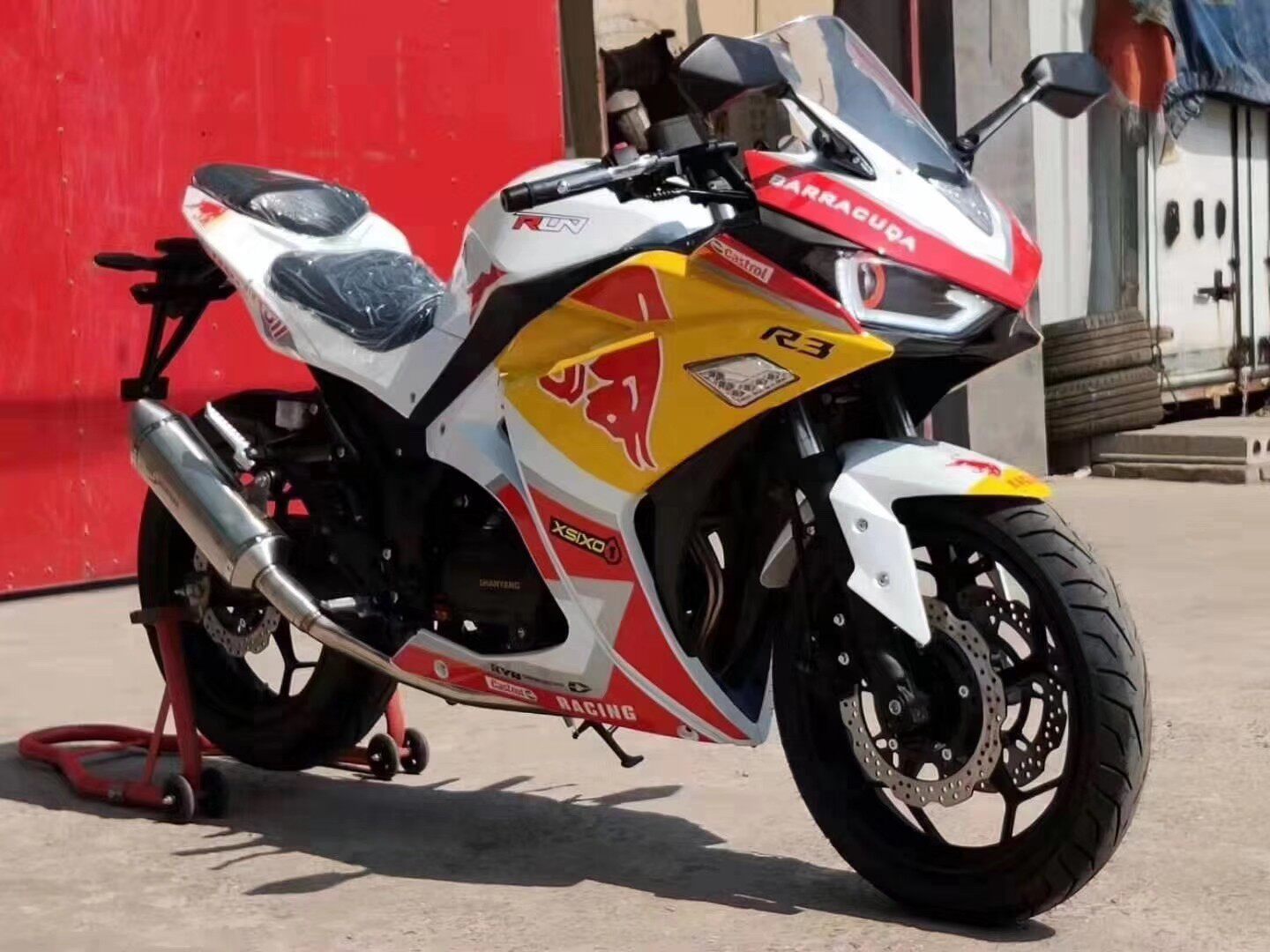 特价摩托车跑车 雅马哈 原装_原装进口雅马哈款r3国四电喷200cc排量