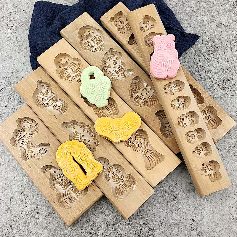 七夕巧果模具压花模具宝宝辅食月饼模具2022新款乞巧果子模具卡通