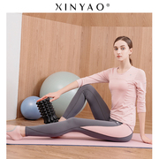 2021 new yoga clothes autumn and winter tops long-sleeved slim gym fashion yoga sportswear women's suit