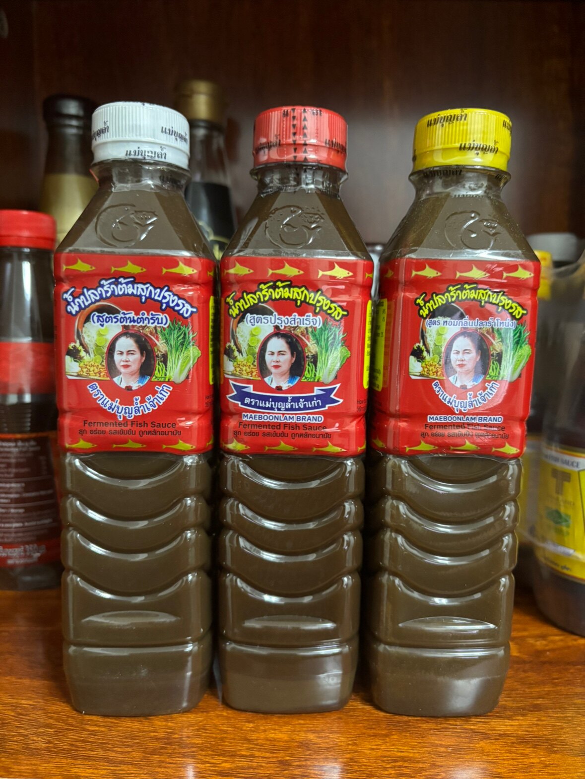 泰国maeboonlam鱼酱泰国发酵臭鱼酱鱼汁青木瓜沙拉调料酱宋丹配料