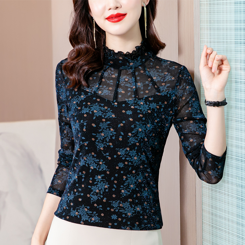 声雨竹女装清仓折扣2021秋冬新款专柜正品国内代购加绒打底衫上衣