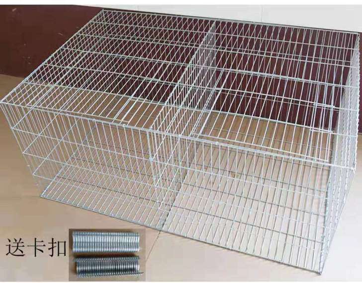 包邮加密加粗镀锌铁丝笼鸡笼子鸽子笼兔笼鸟笼运输笼养殖笼小鸡笼