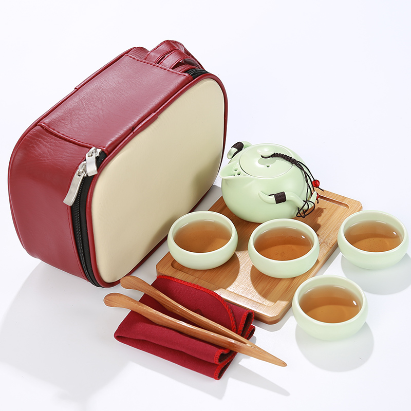 创意旅行功夫茶具户外方便携带收纳包便携式旅游生日会议礼品定制