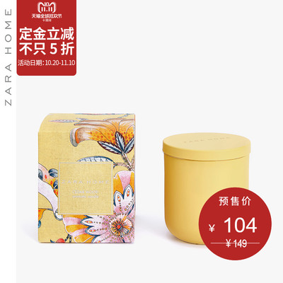 Zara Home 雪松木系列卧室香氛香薰安神蜡烛 43757705403