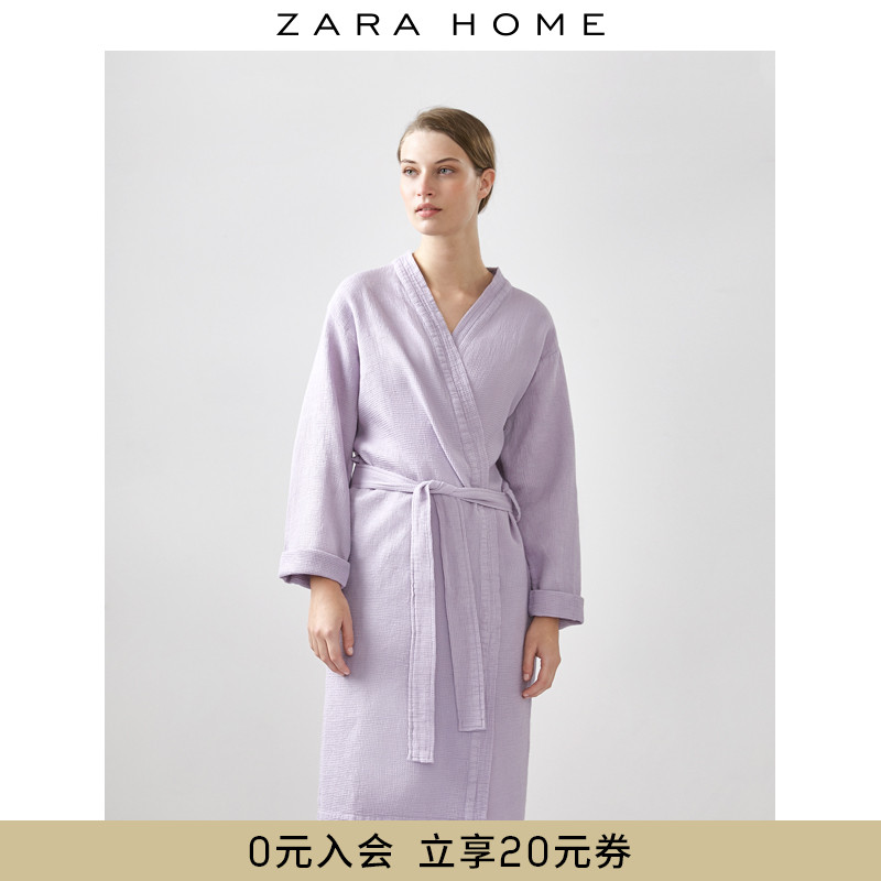 Zara Home 薄款珠地布秋冬棉系带长款浴袍女40930014602在类目 居家布艺, 毛巾/浴巾/浴袍, 浴裙/浴袍/浴衣中 - 来自Buy2taobao.com提供专业的淘宝代购服务