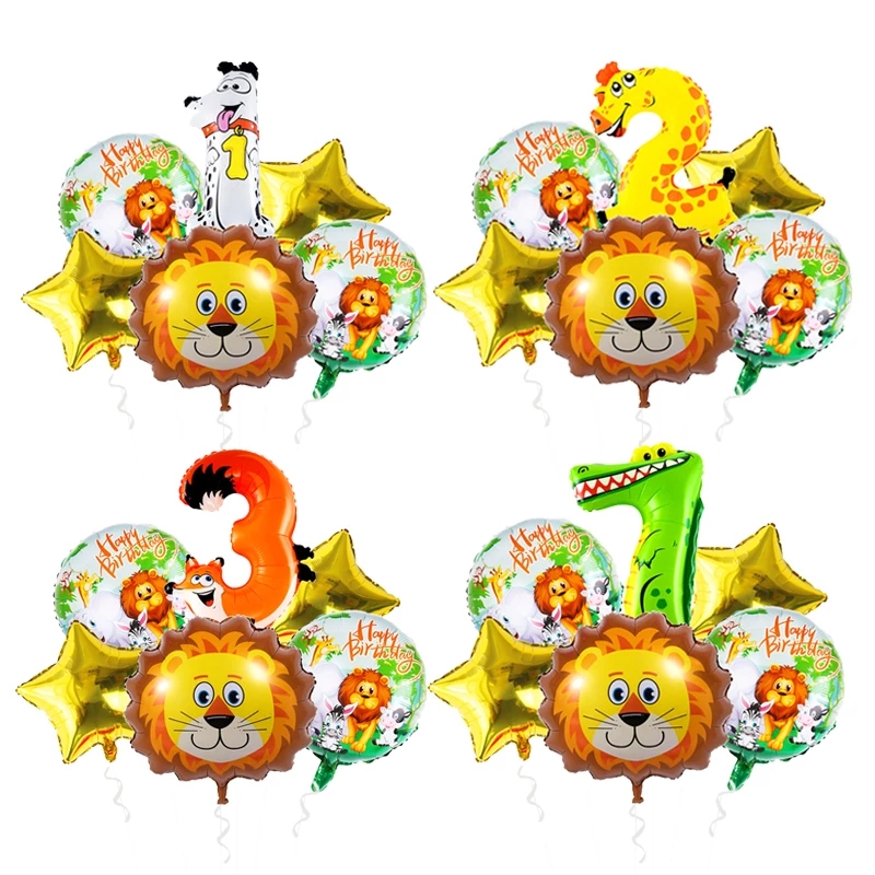 Jungle explore party decorate animal balloon Helium balloon Happy Birthday boy Party decorate children balloonin the Festive supplies/Gift , Balloon/Floating air ball , Balloon category - from Buy2taobao.com to provide professional Taobao agent buy service