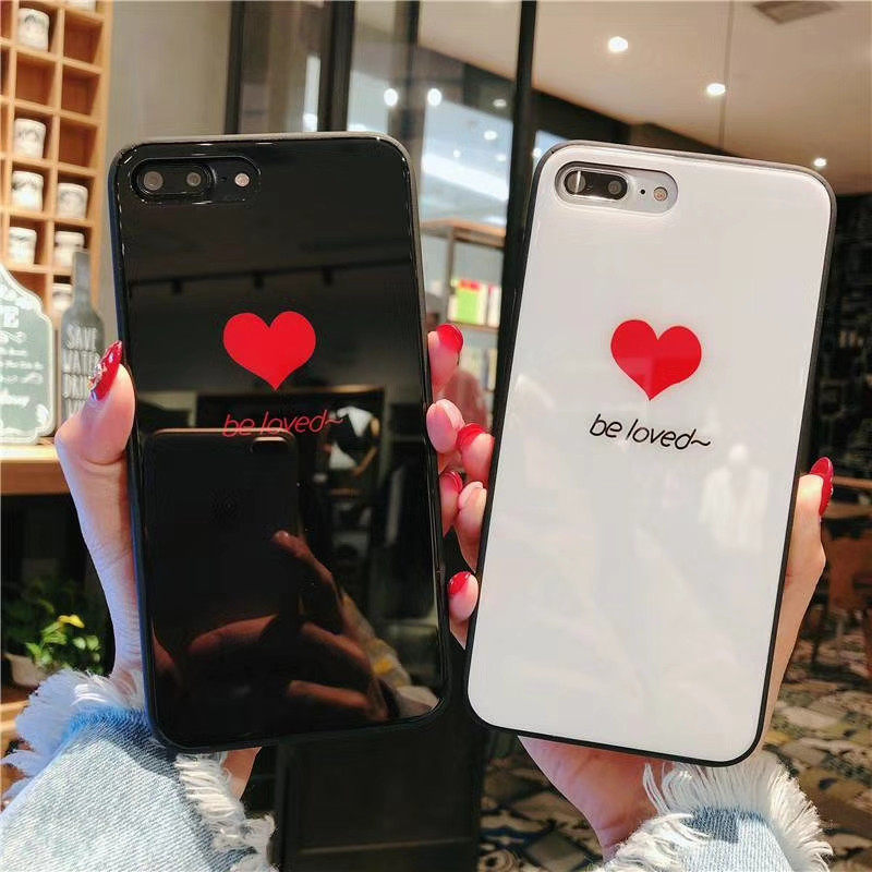 新款oppoa59手机壳钢化玻璃A57手机套全包防摔女日韩爱心网红简约