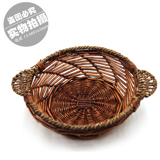 黄焖鸡米饭砂锅垫子柳条手工编织篮沙