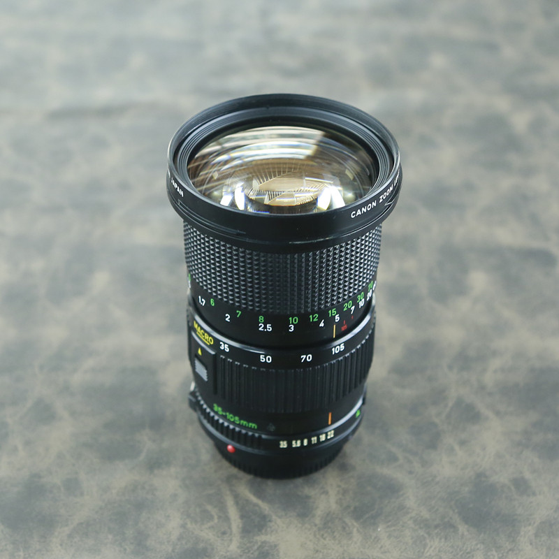 canon佳能fd3570105mm手动变焦单反镜头