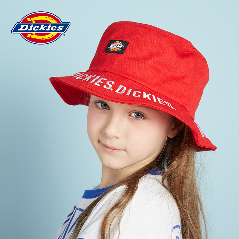 dickies童2019夏新中大童ins潮流时尚字母绣花渔夫帽休闲遮阳帽|ruв категории Детская одежда, шляпа/шарф/маска/перчатки/наушники/ноги рукав, шляпа - от Buy2taobao.com для оказания профессиональной услуги покупки агента Taobao